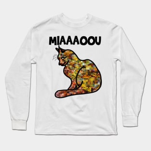 Miaou le bébé chat Long Sleeve T-Shirt